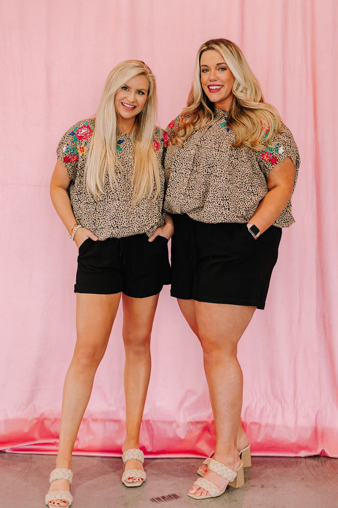 Aurelia Ditzy Print Blouse - Be You Boutique
