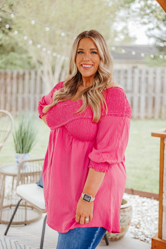Marianna Short Sleeve Off Shoulder Top - Be You Boutique