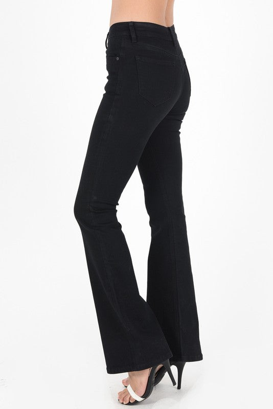{Last Chance} Kancan Devon Mid Rise Bootcut Flare Denim **FINAL SALE** - ShopBeYouBoutique