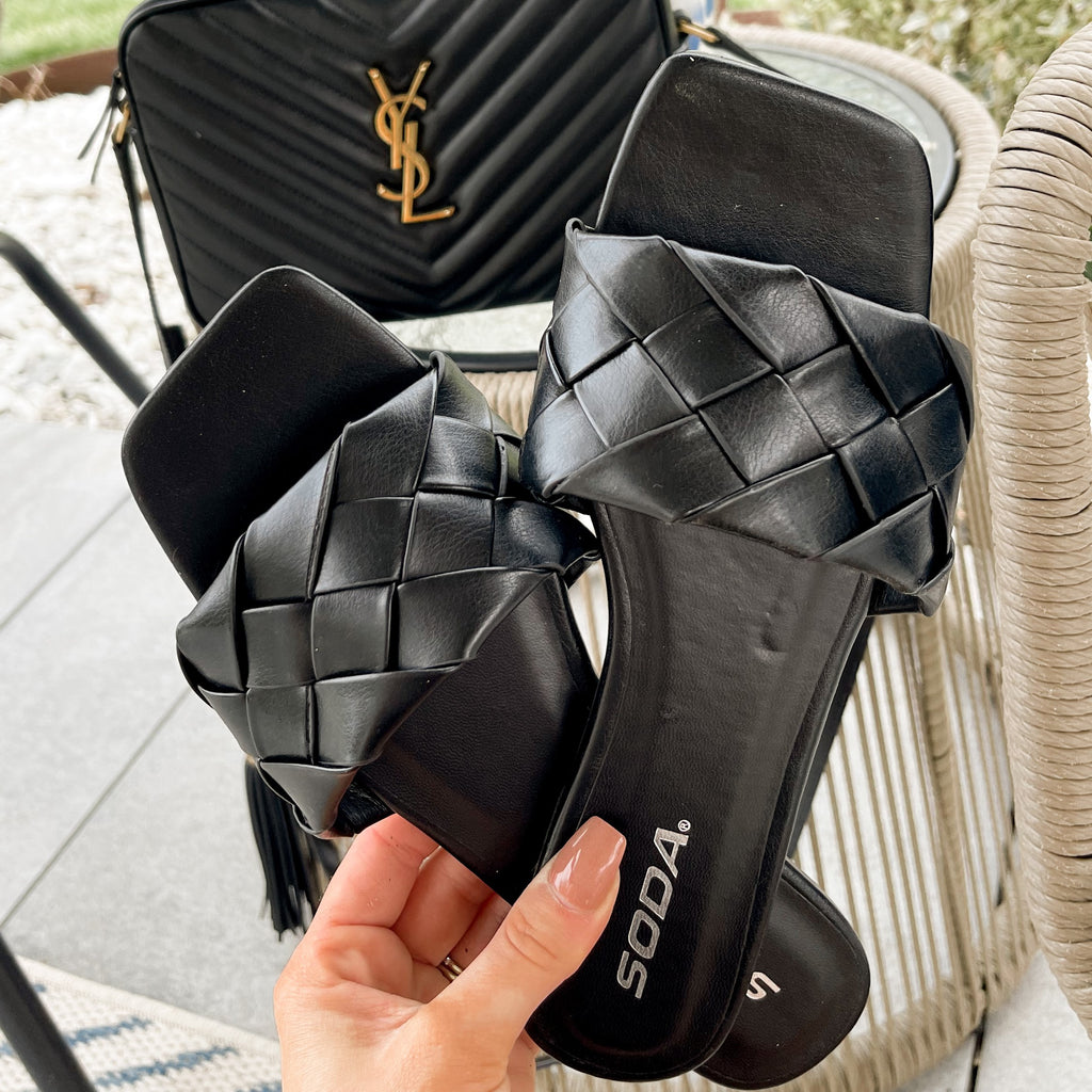 Corter Basket Weave Sandal - Be You Boutique