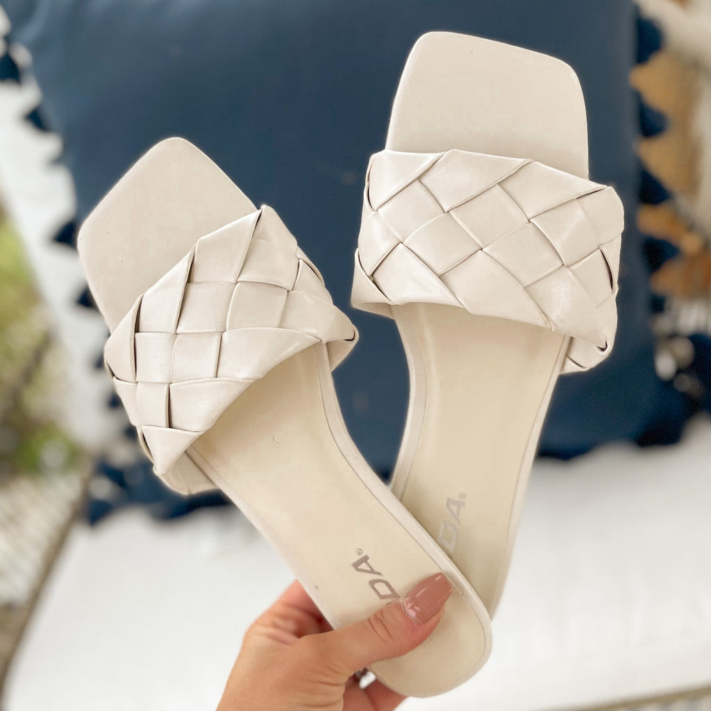 Corter Basket Weave Sandal - Be You Boutique