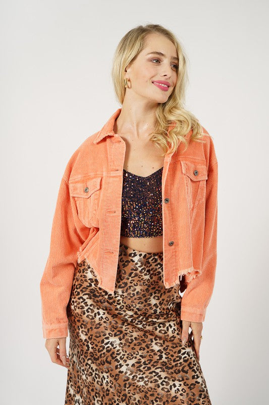 Ollie Corduroy Jacket - Be You Boutique