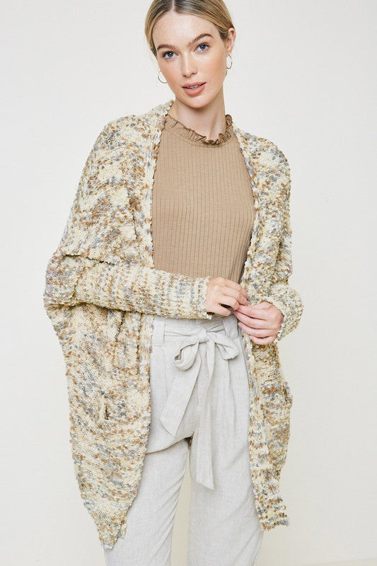 Eliana Popcorn Cardigan Sweater - Be You Boutique