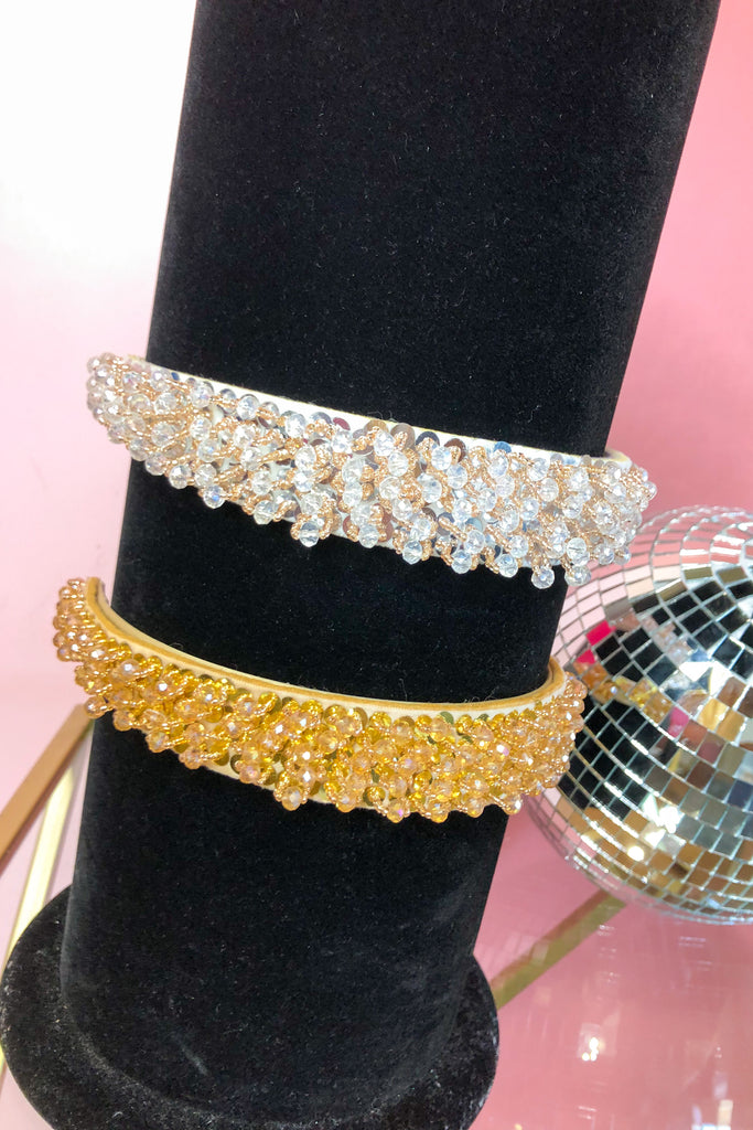 Reed Fully Beaded Sequin Head Band - Be You Boutique
