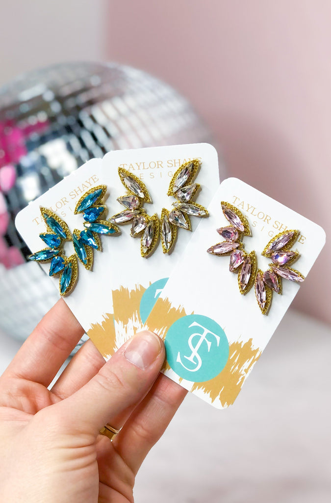 Taylor Shaye Lynn Beaded Drop Earrings - Be You Boutique