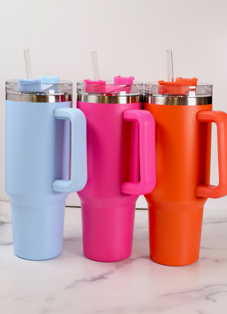 Daily Quencher - 40oz Tumbler (multi) - Be You Boutique