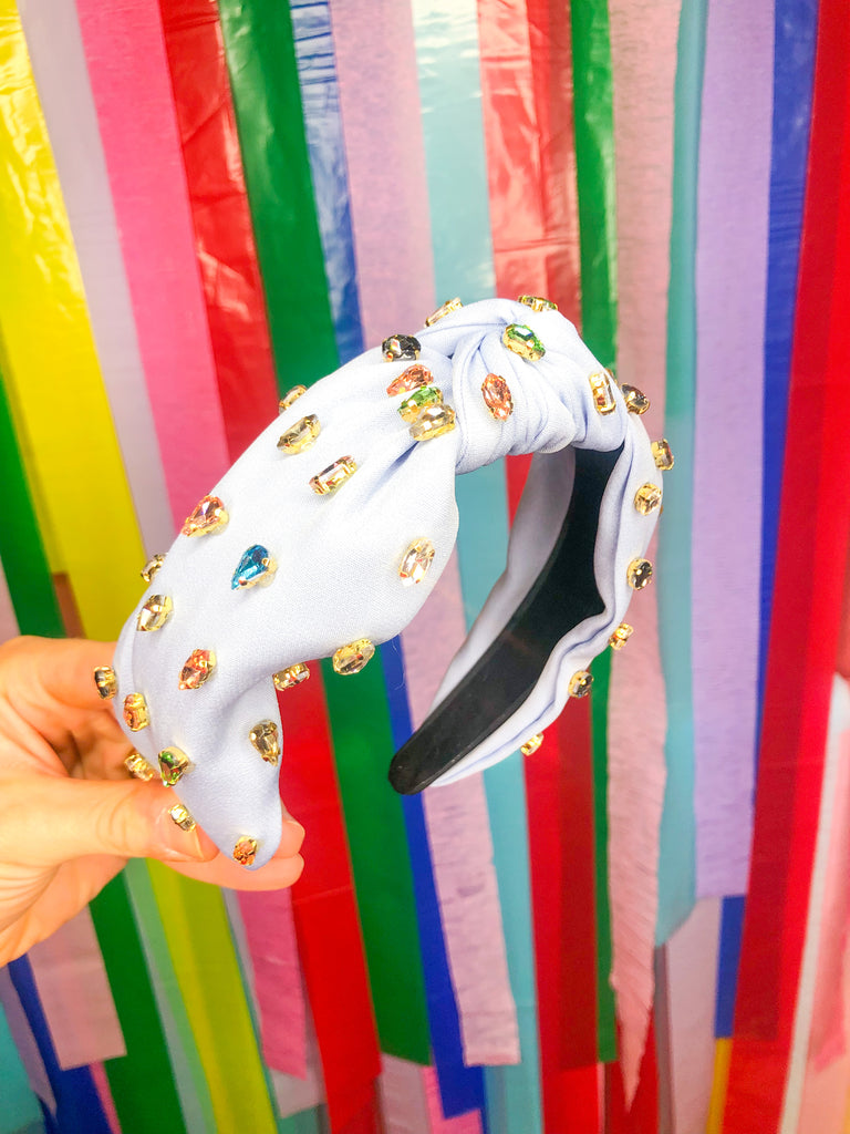 Marnie Rhinestone and Velvet Headband - Be You Boutique