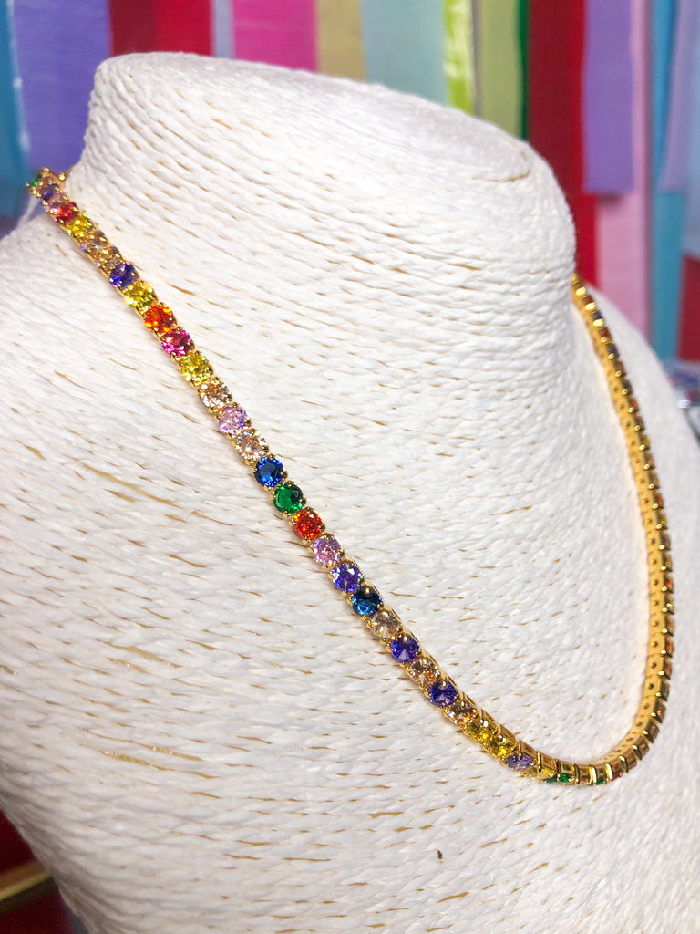Vintage Havana Demi Multi Color Necklace - Be You Boutique