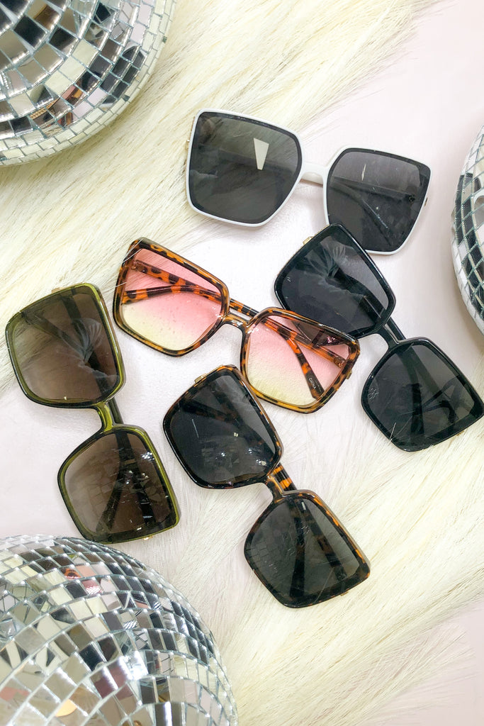 Sunshine Square Frame Sunglasses - Be You Boutique