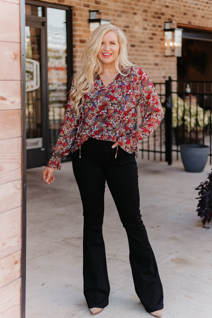 Kancan Devon Mid Rise Bootcut Flare Denim - Be You Boutique