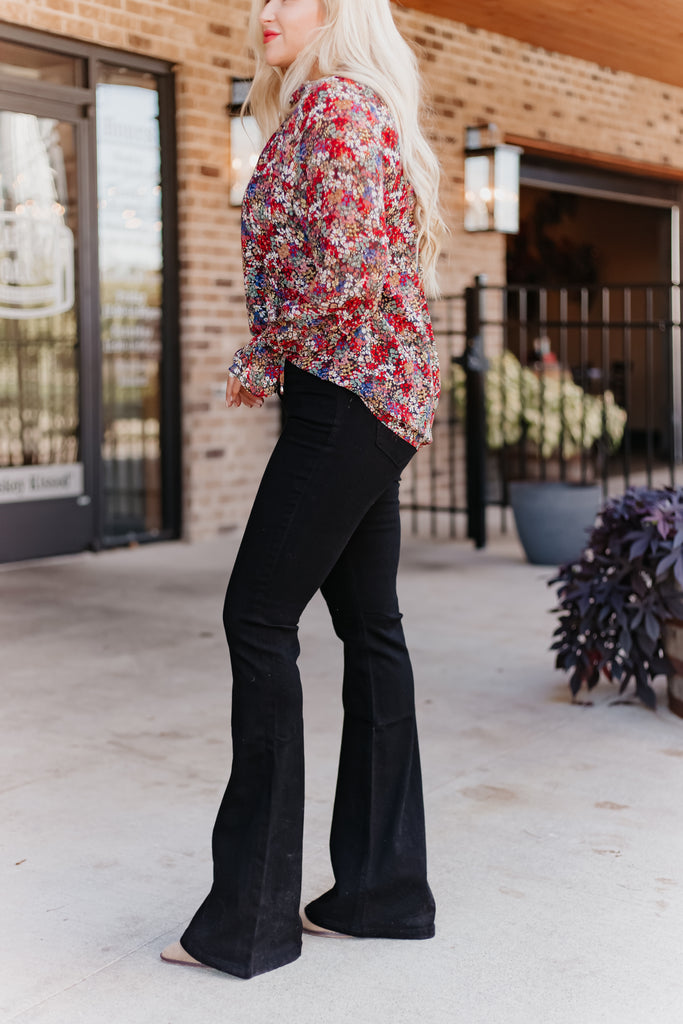 Kancan Devon Mid Rise Bootcut Flare Denim - Be You Boutique