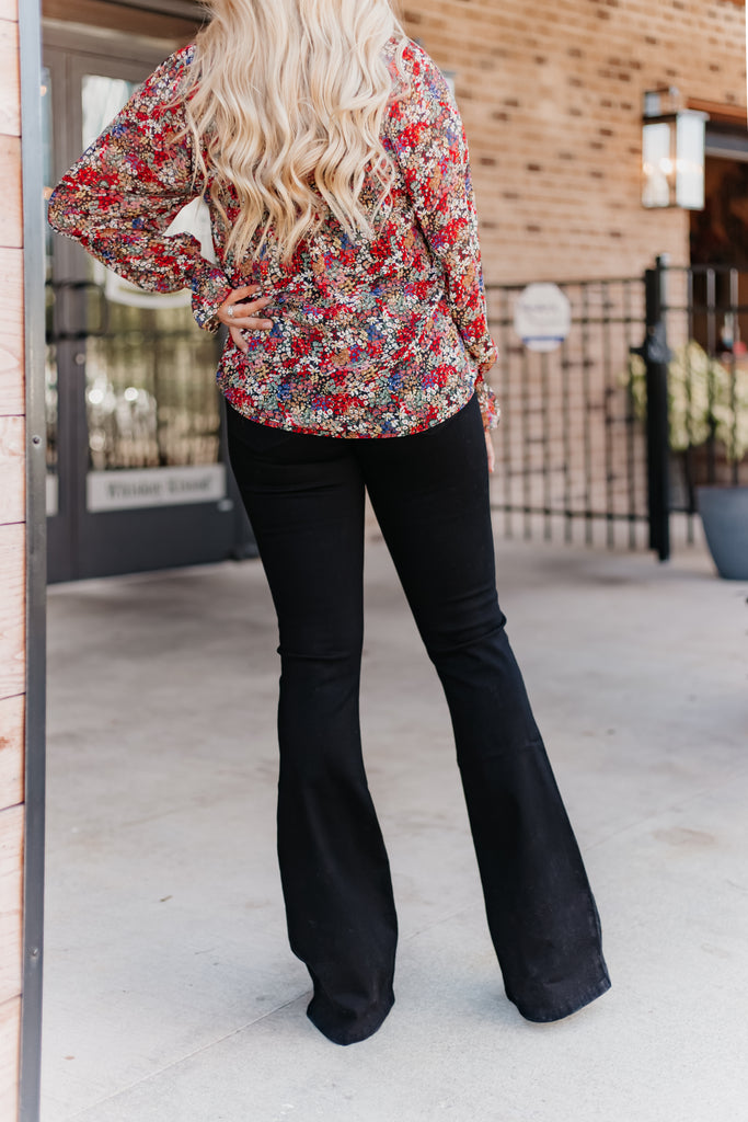 Kancan Devon Mid Rise Bootcut Flare Denim - Be You Boutique