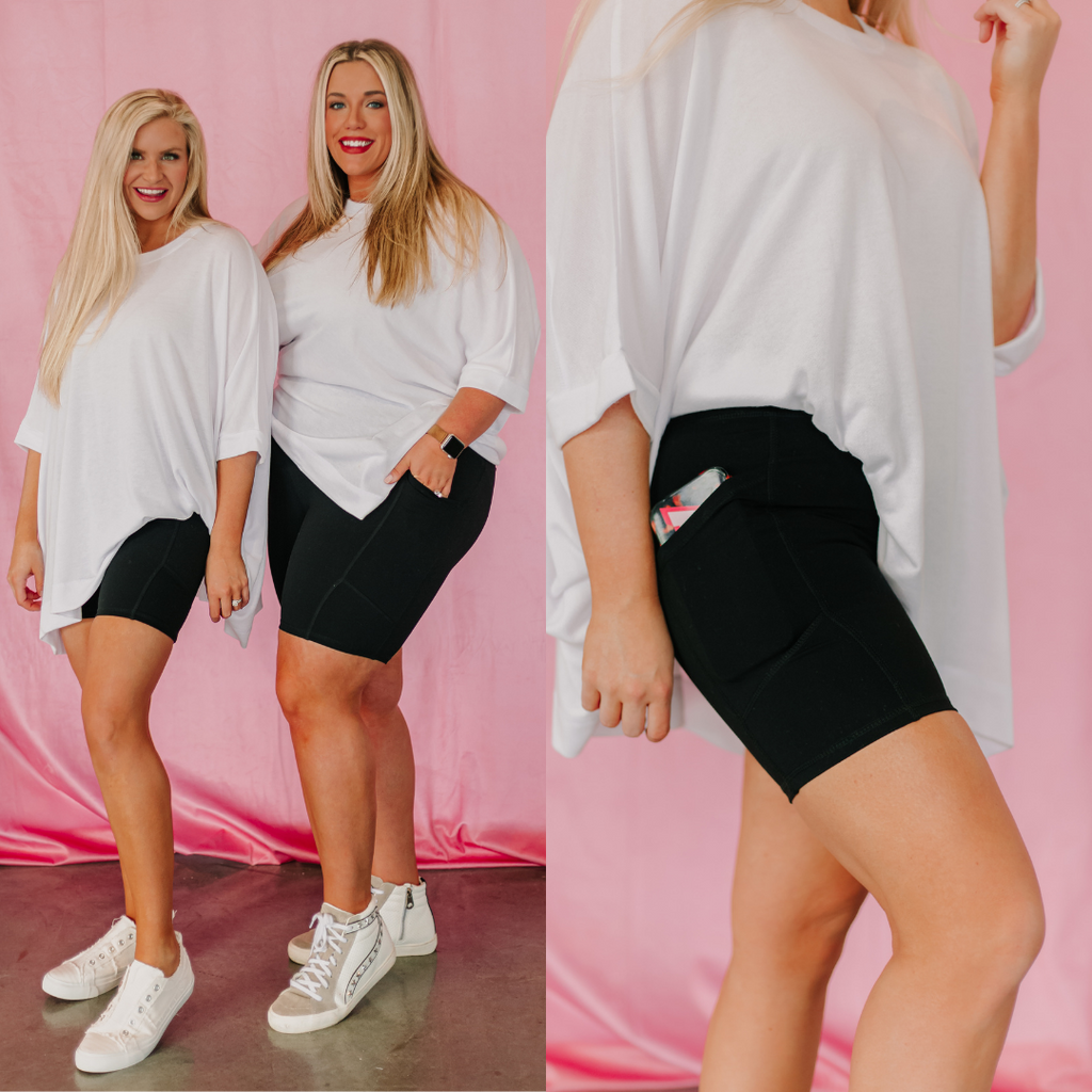 Stacia Essential Sweetheart Biker Shorts - Be You Boutique