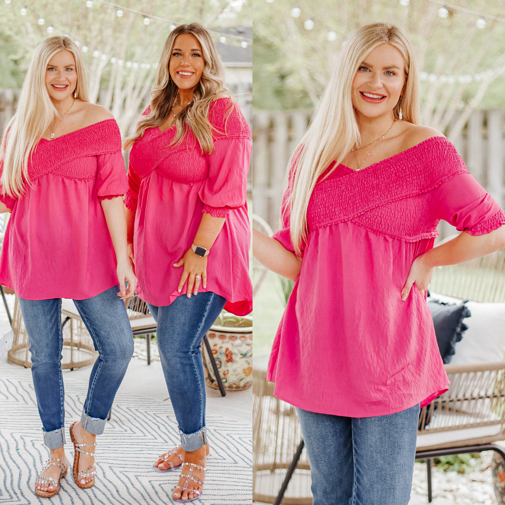 Marianna Short Sleeve Off Shoulder Top - Be You Boutique
