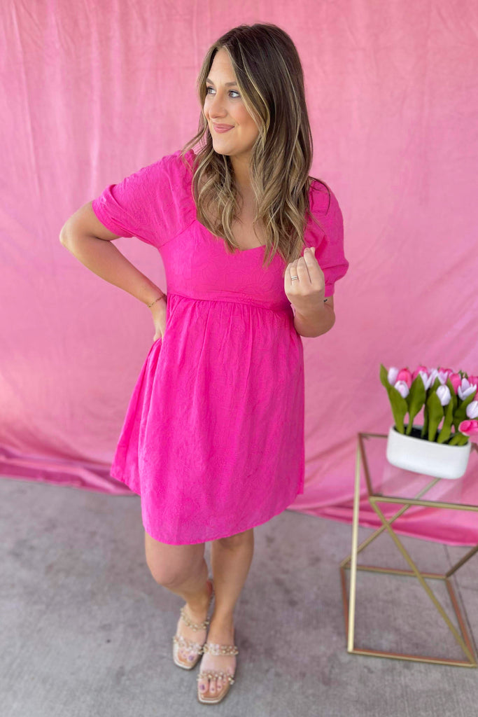 Melanie Sweetheart Neckline Dress - Be You Boutique