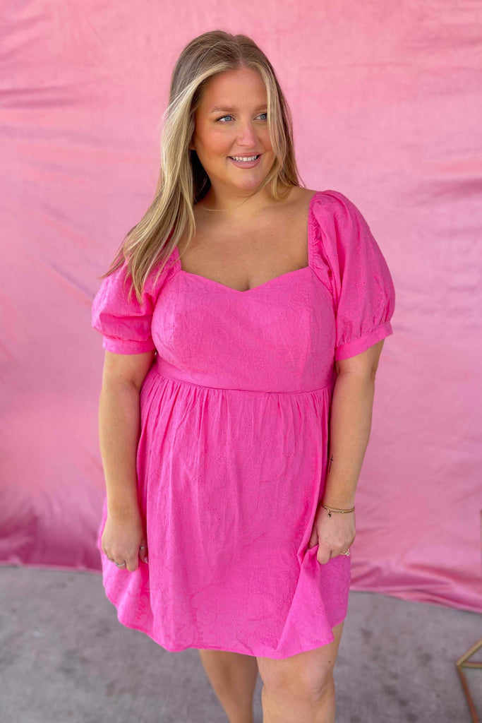 Melanie Sweetheart Neckline Dress - Be You Boutique