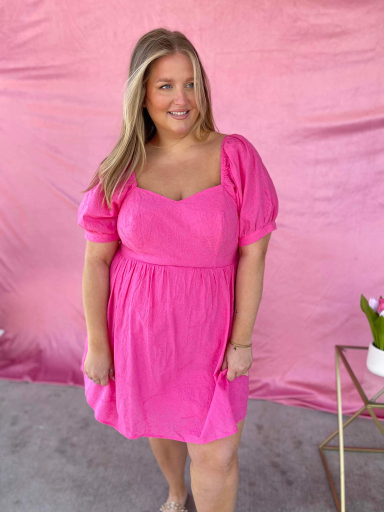 Melanie Sweetheart Neckline Dress - Be You Boutique