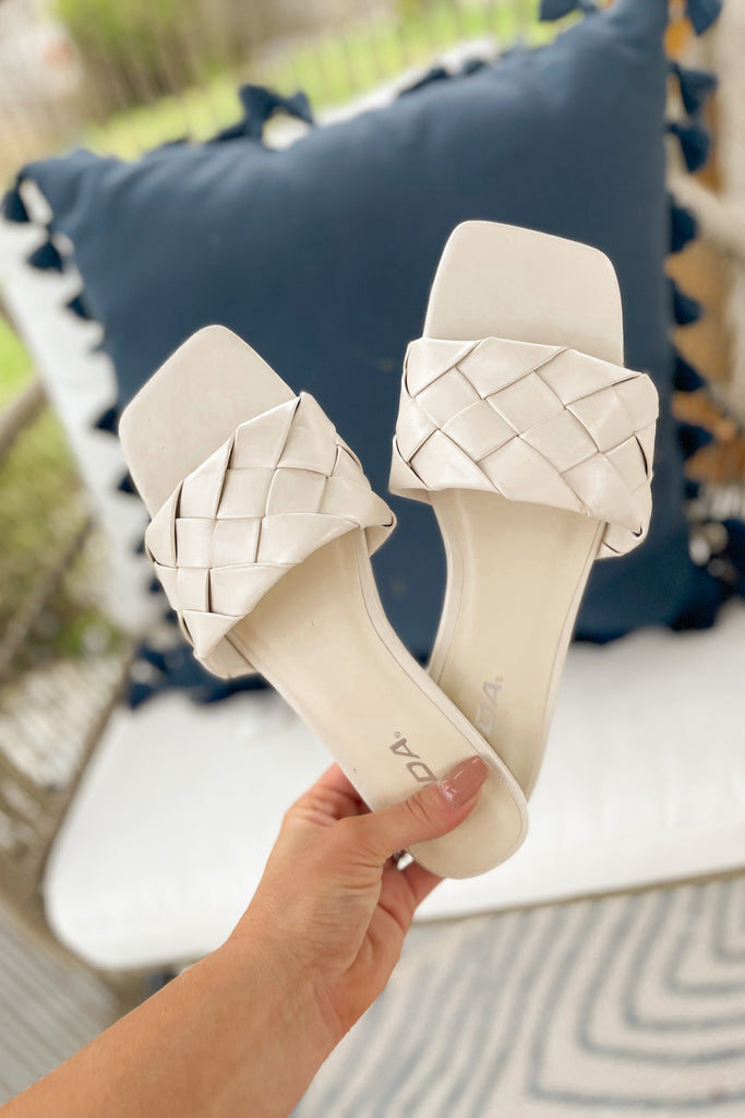 Corter Basket Weave Sandal - Be You Boutique