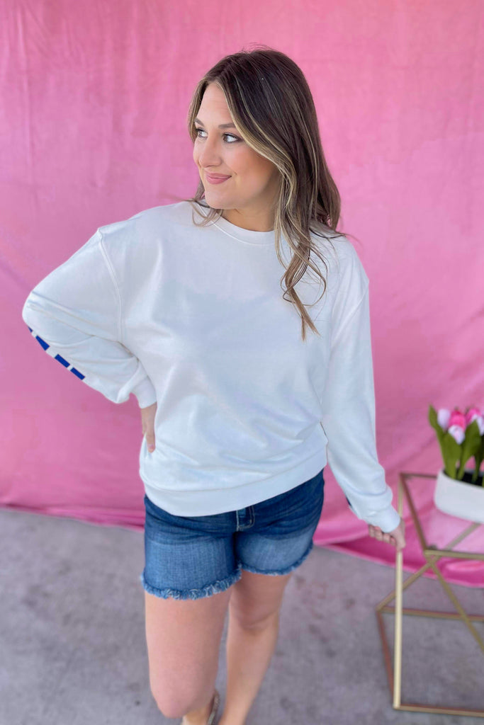 Summertime Beach Glitter Graphic Top - Be You Boutique