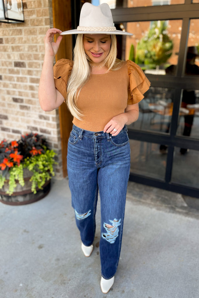 Kancan Dixon Ultra High Rise 90s Boyfriend Fit Jeans - Be You Boutique