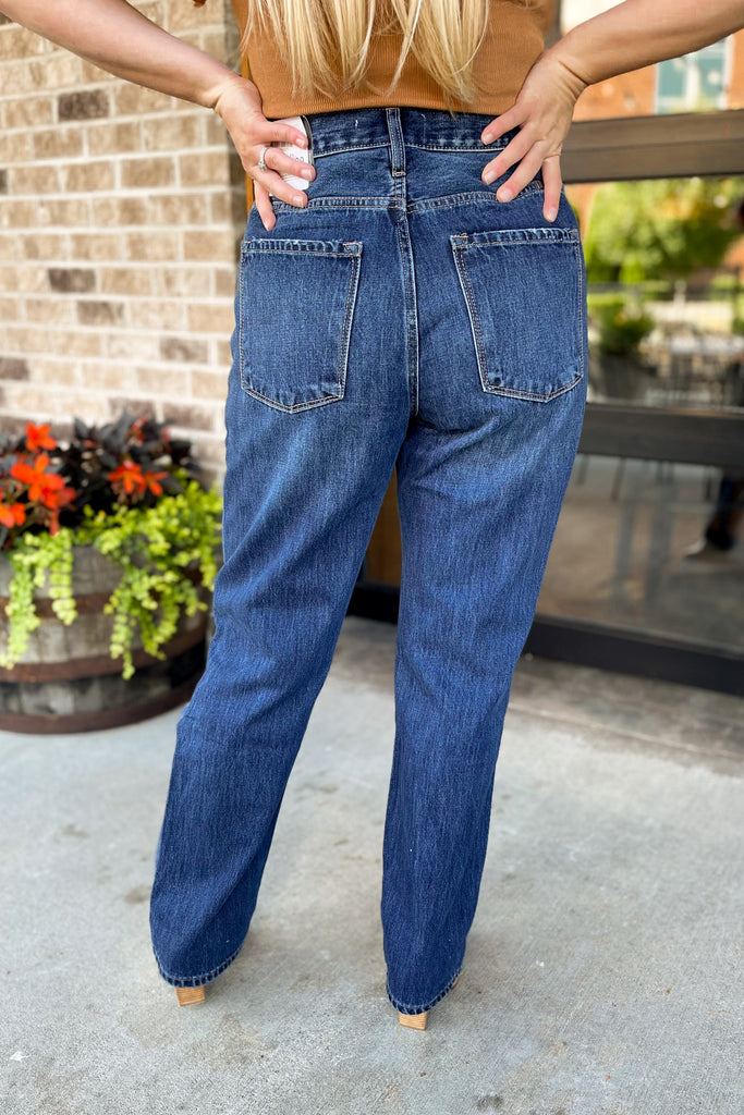 Kancan Dixon Ultra High Rise 90s Boyfriend Fit Jeans - Be You Boutique