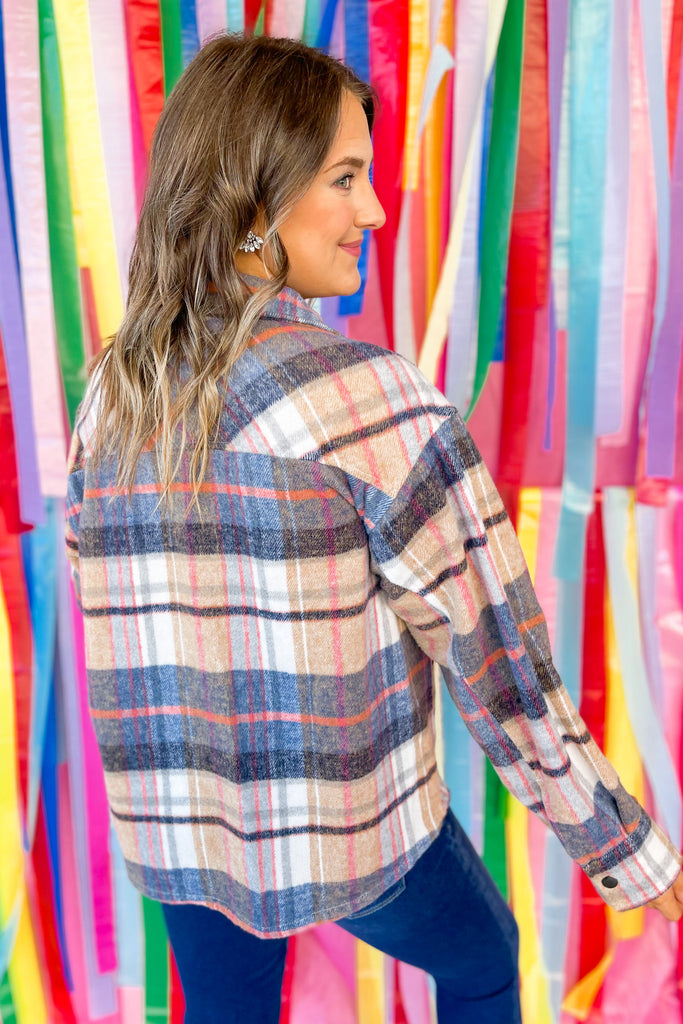 Kimber Button Up Shacket - Be You Boutique