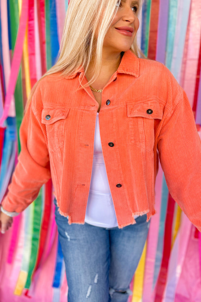 Ollie Corduroy Jacket - Be You Boutique