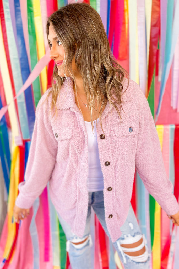 Thea Knit Button Up Jacket - Be You Boutique