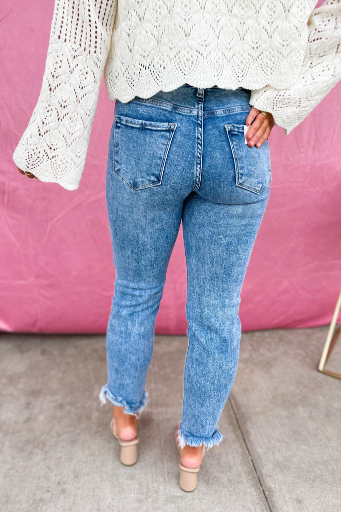 Risen Addy Mid Rise Girlfriend Jeans - Be You Boutique
