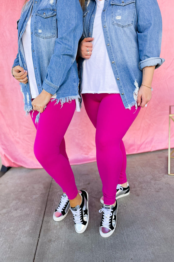 Raelynn V Waist Full Length Leggings - Be You Boutique
