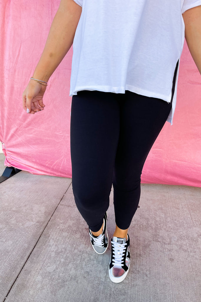 Raelynn V Waist Full Length Leggings - Be You Boutique