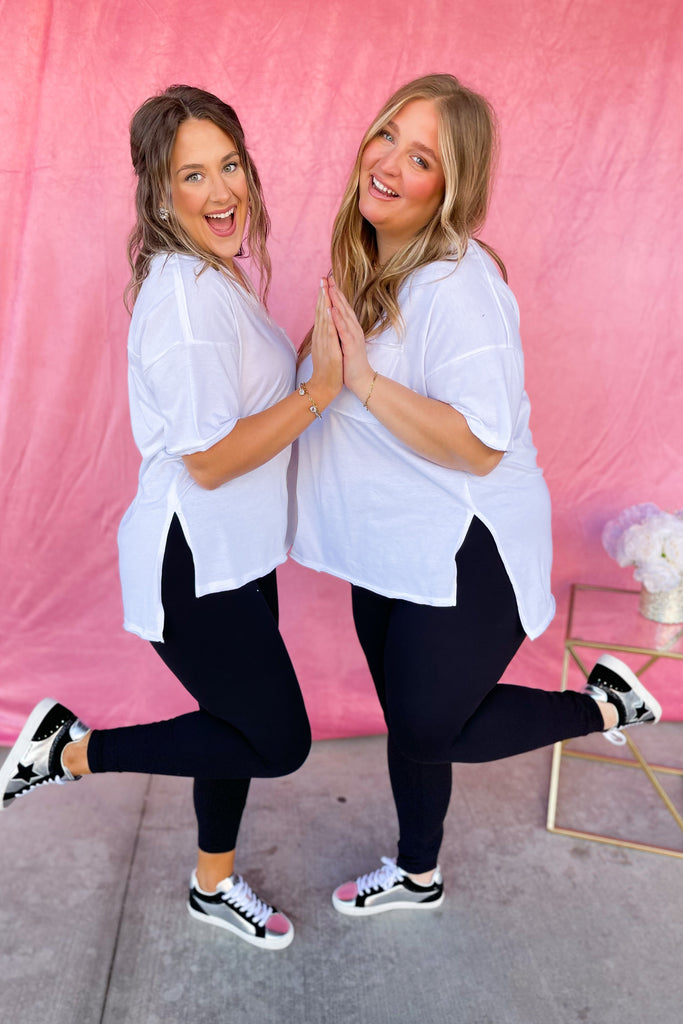 Raelynn V Waist Full Length Leggings - Be You Boutique
