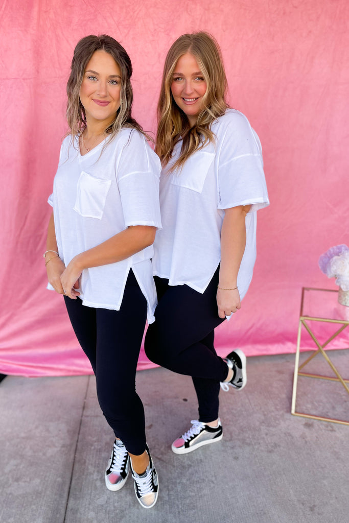 Raelynn V Waist Full Length Leggings - Be You Boutique