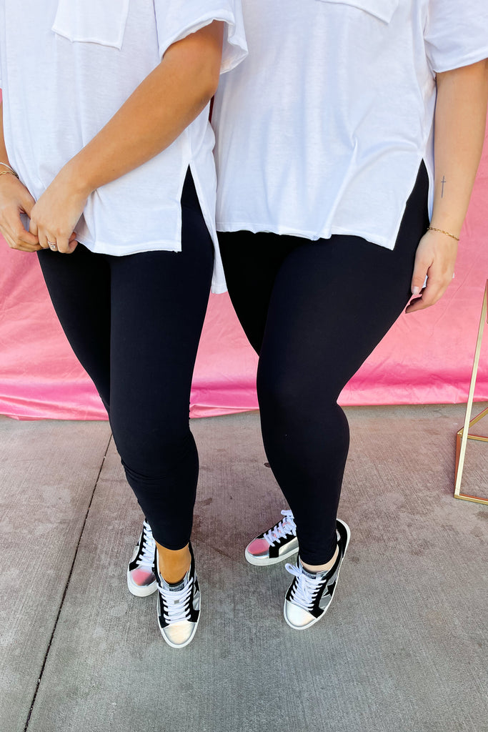 Raelynn V Waist Full Length Leggings - Be You Boutique