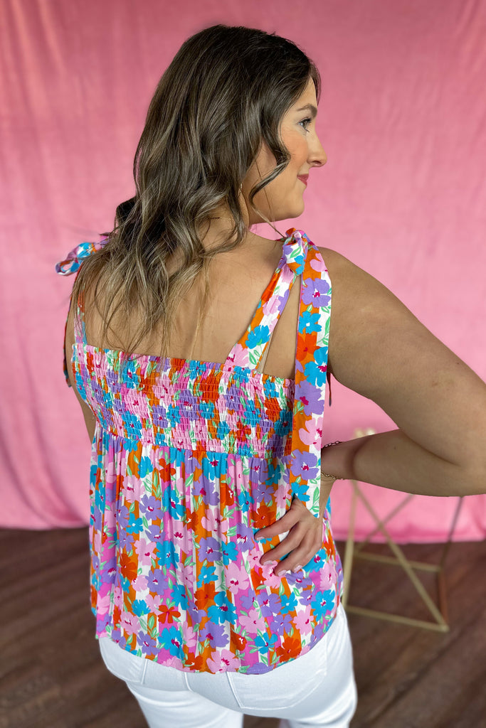 Willie Babydoll Top With Tie Shoulder Straps - Be You Boutique
