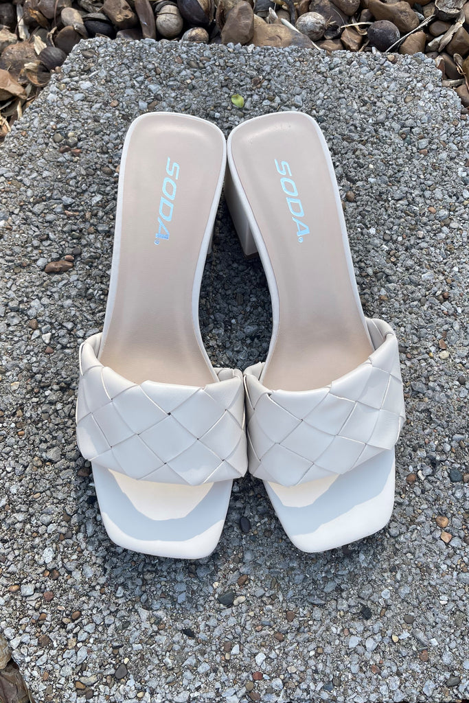Banques Basket Weave Sandal - Be You Boutique