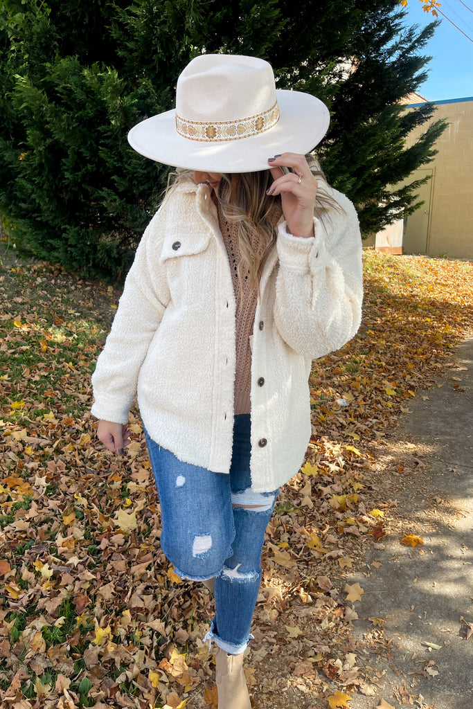 Delta Button Up Jacket - Be You Boutique