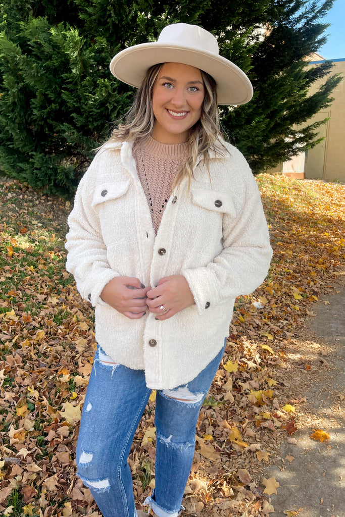 Delta Button Up Jacket - Be You Boutique