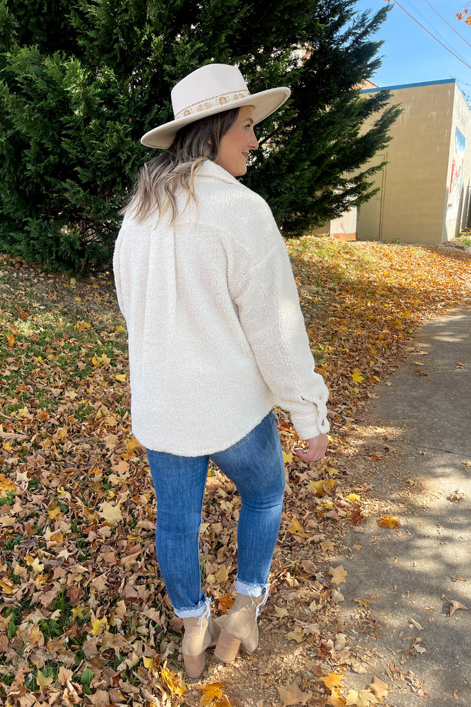 Delta Button Up Jacket - Be You Boutique