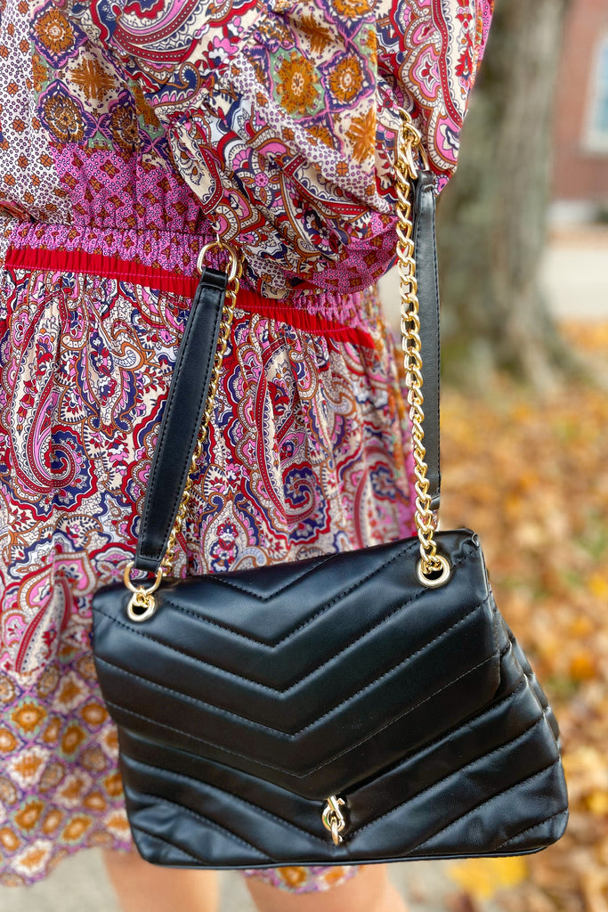 Paige Puffer Luxury Bag Crossbody Purse - Be You Boutique