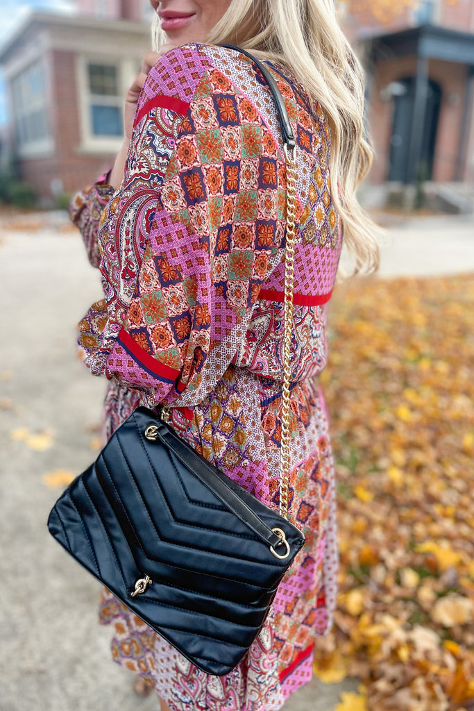 Paige Puffer Luxury Bag Crossbody Purse - Be You Boutique