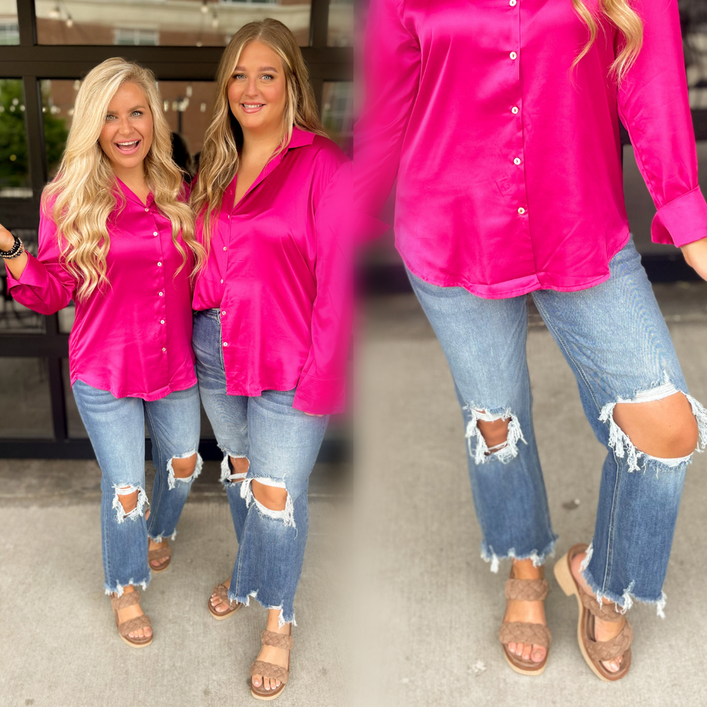 Risen Owen High Rise Crop Jeans - Be You Boutique