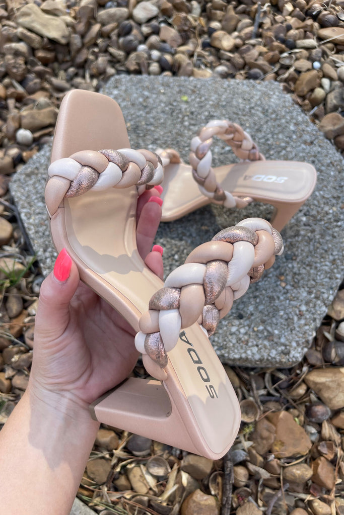 Found Multi Color Dress Sandals - Be You Boutique