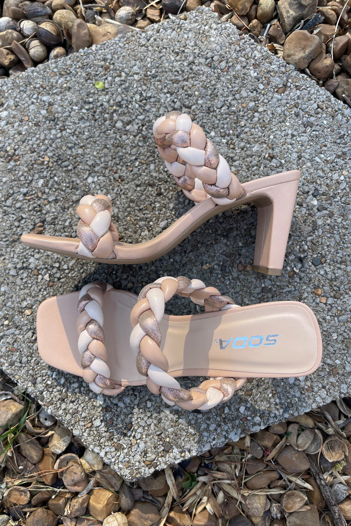 Found Multi Color Dress Sandals - Be You Boutique