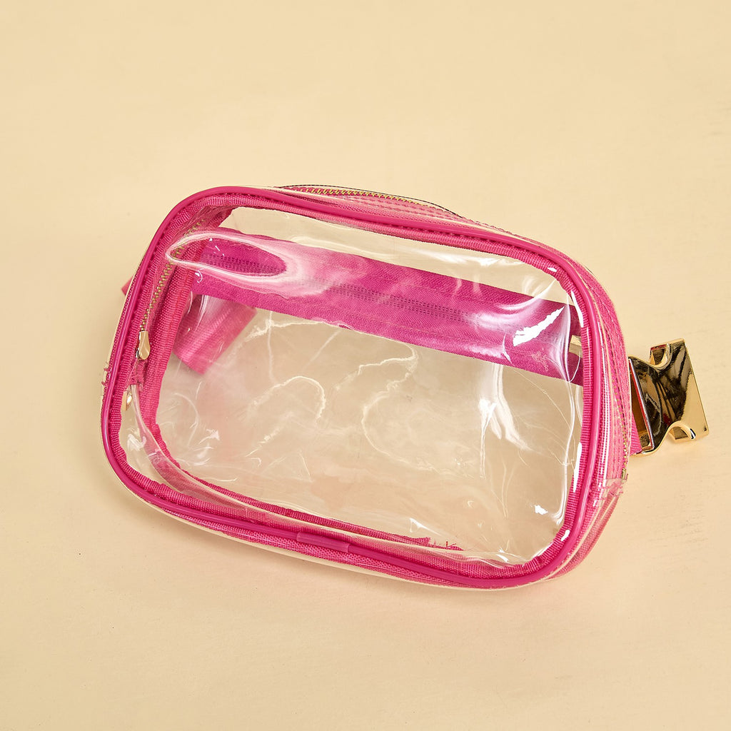 Billy Small Clear Fanny Pack with Adjustable Straps - Be You Boutique