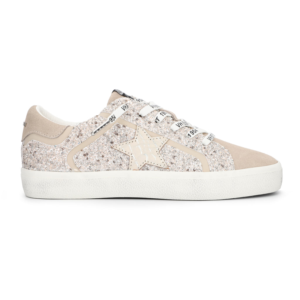 Vintage Havana Action 2 Taupe Sparkle Low Top Sneaker - Be You Boutique