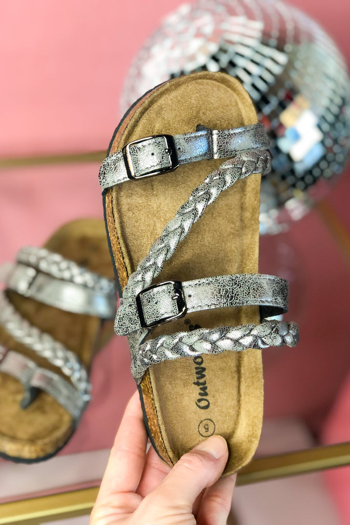 Bork Comfort Footbed Braid Detail Sandal - Be You Boutique