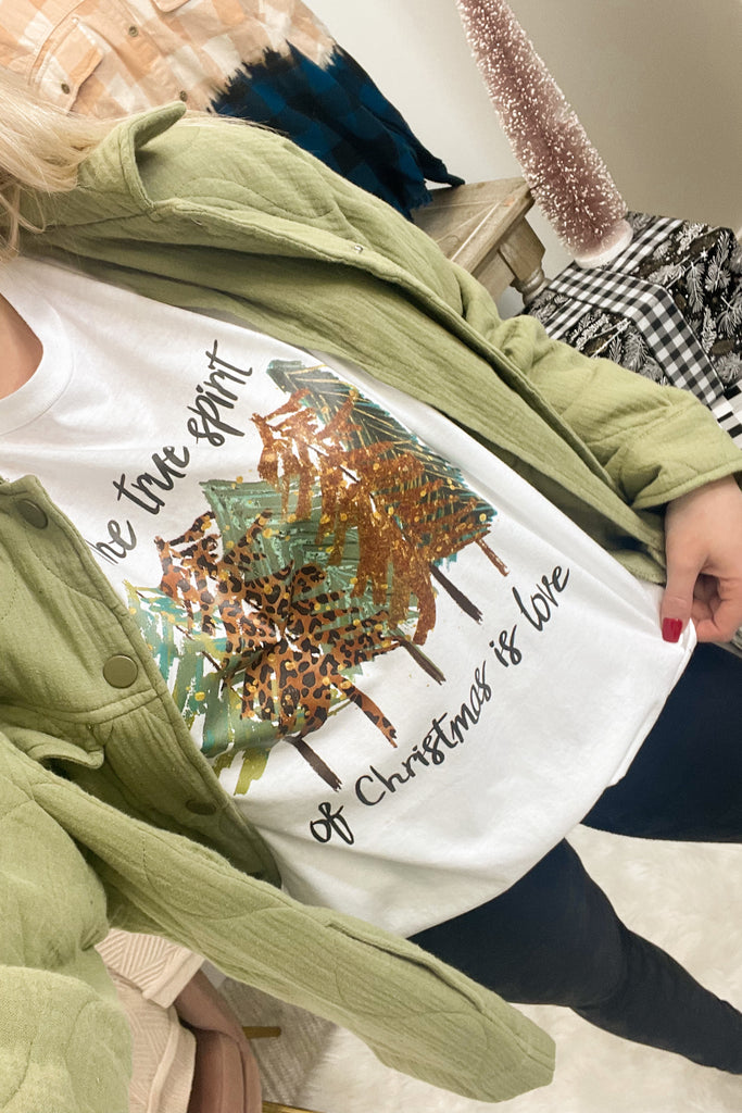 {Last Chance} True Meaning of Christmas Graphic Tee **FINAL SALE** - Be You Boutique