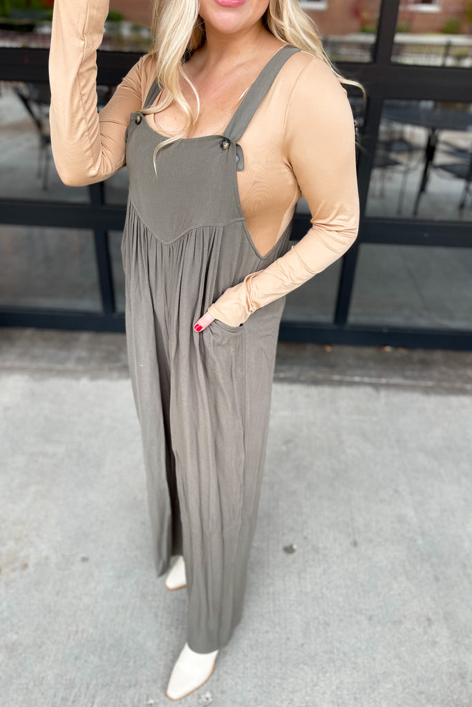 Ebony Wide Leg Romper - Be You Boutique