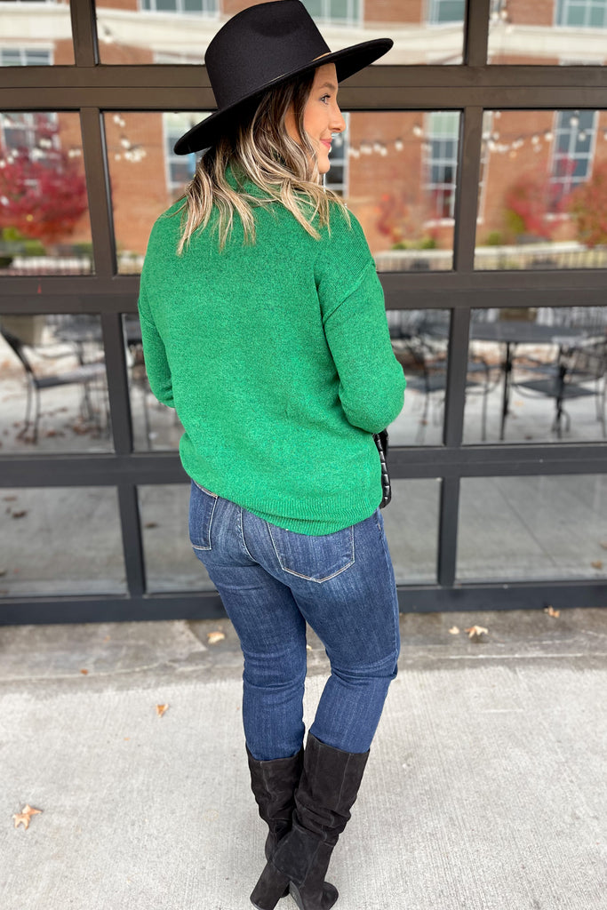 Carri Long Sleeve Turtle Neck Sweater - Be You Boutique
